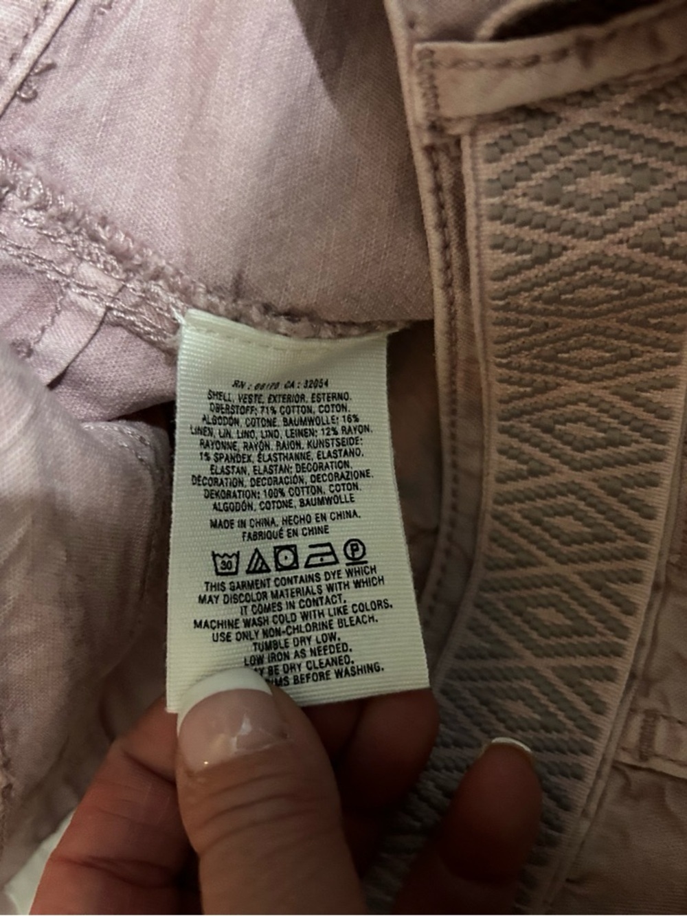 NWT Anthropologie ‘The Wanderer’ Utility Cotton Linen Blend Cropped Pants - Picture 5 of 7